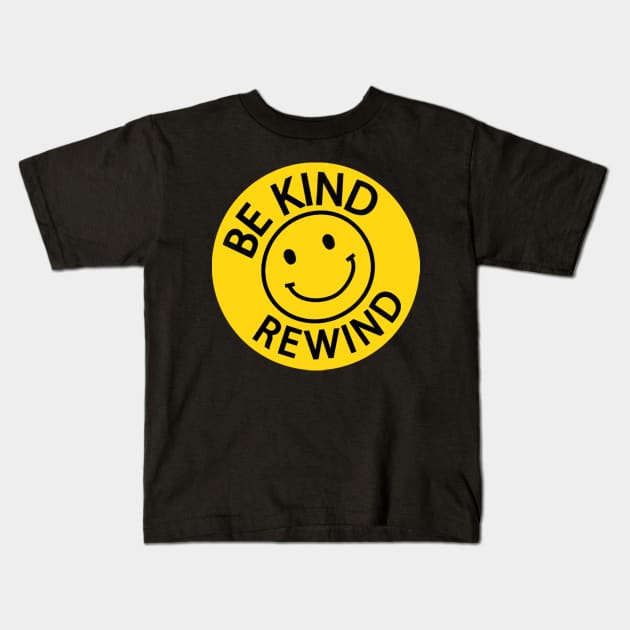 Be Kind Rewind Kids T-Shirt by jleonardart